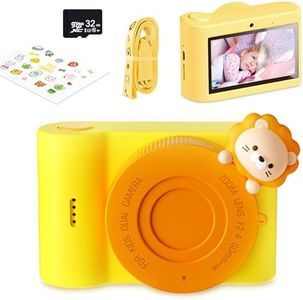 Children's Camera, 3.0 Inch Touchscreen Children's Camera, 48MP 1080P Digital Camera Children, WiFi & USB Camera Children with 32GB SD Card, Gifts for 3 4 5 6 8 7 9 10 11 12 Years Boys and Girls