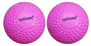 opttiuuq Jaduu Dimple Hockey Ball. Pure Performance Products. Pink. Pack of 2