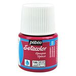 PEBEO Setacolor Fabric Paint - 45 ml bottle - Setacolor Opaque Raspberry (81)