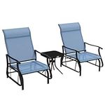 Outsunny 3-Piece Outdoor Gliders Se
