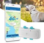 TKMARS TK911Pro 4G 4G GPS Collar for Dogs, Free APP with Sound and Light Alarm Motion Detection Electronic Geofencing Waterproof GPS Tracker for Dog