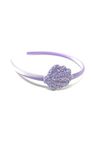 Mermaid Shell Headband Lilac Purple Glitter Sparkly Sea Shell Hairband Mermaid Fancy Dress World Book Day