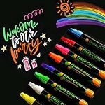 QTQYQJ 8 Colors Erasable Chalk Mark