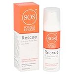 Science of Skin Rescue No. One Acne/Rosacea Scar Cream - Acne Scar Treatment For The Face - Vegan/Cruelty Free Acne Scar, Spot Cream for Treatment, Healing while Reducing Redness