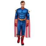 Rubie's 702355L000 The Boys Homelander Deluxe Costume Adults Fancy Dress, Multicoloured, L