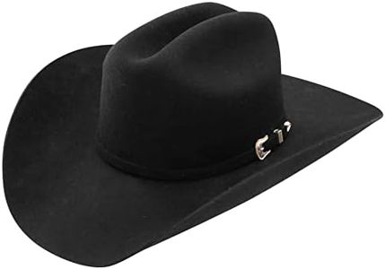 Stetson Men's 3X Oakridge Wool Felt Cowboy Hat Black 6 7/8