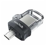 SanDisk 256GB Ultra Dual Drive M3.0 for Android Devices and Computers - Microusb, USB 3.0 - SDDD3-256G-G46