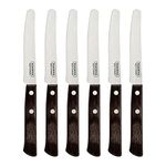 6 Pcs. Tomato/Table Knife Set - 11.5 cm Blade