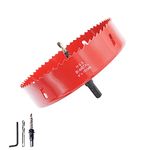 152mm Hole Saw LAIWEI Hole Cutter,For Drilling Wood, Aluminum Profiles,PVC and Other Materials(6"(152mm))…