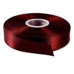 ITIsparkle 1" Inch Double Faced Satin Ribbon 50 Yards-Roll Set For Gift Wrapping Scrap Books Party Favor Hair Braids Baby Shower Decoration Floral Arrangement Craft Supplies, Burgundy 277# Ribbon