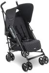 My Babiie MB01 Stroller - from Birth to 4 Years (22kg), Lightweight & Compact Umbrella Fold, Travel Buggy for Toddlers - Black