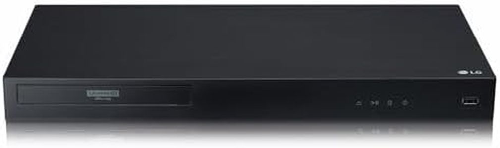 LG 4K Ultra Multi Region Blu Ray Player - Multi zone A B C Blu-ray Pal Ntsc - Dual Voltage -Bundle with Dynastar HDMI Cable