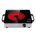 2200W Portable Electric Cooktop Cer