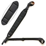 HUNTPAL Two Point Non-Swivel Gun Sling 12 Gauge Shotgun Sling with Anti-Slip Silicone Dots Coating and 5 Shell Holders, Neoprene Padded Shoulder Strap Slip On No Need Drill Gun Strap with Thumb Hole