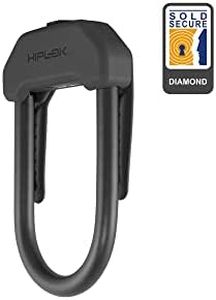 Hiplok Unisex's DX D Bicycle Lock, Black, 14 mm x 15 x 85 cm