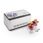 Klarstein Dolce Bacio Ice Cream Maker, 2L, Silver, FlavourMix Concept, Automatic, 180W