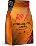 RIP X L-Citrulline Malate Powder Supplement 500g for Nitric Oxide Production & Liver Support, 3000mg Serving Pure Pharmaceutical Grade