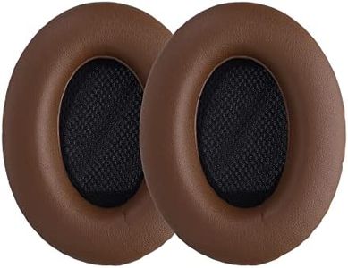 kwmobile 2X Coussinet Compatible avec Bose Quietcomfort - Coussinets en Mousse pour Casque Audio - Brun Foncé
