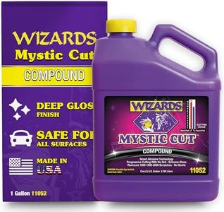Wizards Buffing Liquid - Cutting Compounds & Polish Machine Glaze (Gallon, Mystic Cut Compound)