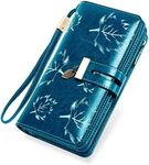 LUROON Ladies Leather Purse RFID Bl