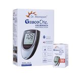 Dr. Morepen BG-03 Gluco One Glucometer Combo, 50 Strips (Multicolor)