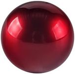 DEWHEL Aluminum Candy Red 200grams Weighted 5 6 Speed Shift Knob Shifter Sphere Universal M10x1.25 M8x1.25 M10x1.5 M12x1.25