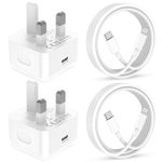 UIIZIBVKJZ For iPhone Charger Fast Charge Cable and Plug 2Pack USB C Fast Charging with 2M USBC to Phone Lead For 14 Pro Max/Plus 13/12/11