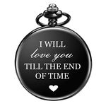 Gifts for Men Birthday Husband Boyfriend - Anniversary Valentines Day Christmas Gifts for Him Pocket Watch