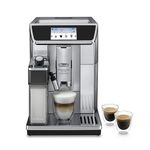 DeLonghi ECAM650.85|PrimaDonna Elite|Bean to Cup-Fully Automatic Coffee Machine|16 recipe options-Cappuccino,Hot Chocolate,Cold Coffee & more|19 Bar Pressure|Free Demo & Installation(Metallic/Black)