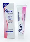 3x NAIR MOISTURISING SENSITIVE HAIR REMOVAL CREAM - LEGS - ARMS - UNDERARM - BIKINI WITH CAMELIA OIL AND YLANG YLANG - 100ML