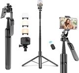 80" Phone Tripod & Selfie Stick,Alu