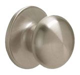 J-Series by SCHLAGE Stratus Hall and Closet Knob, Satin Nickel (J10STR619)