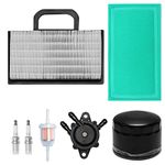 UOIENRT 698754 Air Filter, 492932S 492932 Oil Filter with 691035 Fuel Filter Tune up Kit, Fits for LA120 LA130 LA140 LA150 L120 LA145 D130 D140 Lawn Mower Parts