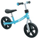 Hauck Balance Bike for Kids Eco Rider, 2 Years +, Height-Adjustable, up to 20 kg (Blue)