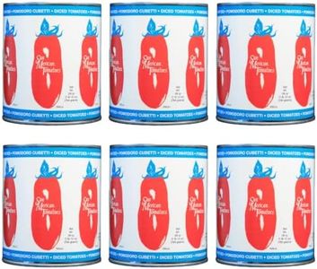 SMT SAN MERICAN TOMATO - Diced Tomatoes, 28 oz (Pack of 6)