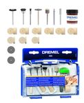 Dremel 684 Cleaning and Polishing Kit, Accessory Set with 20 Accessories Rotary Multi Tools