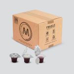 The Miracle Meal Pre-Filled Communion Cups & Wafer - Box of 250 - Concord Grape Juice & Wafer- Made in the USA - Premium Quality Guaranteed