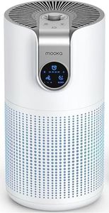 Air Purifiers for Home Large Room Up to 1500ft² with Aromatherapy, MOOKA HEPA Air Purifier for Bedroom Pets Kitchen, Air Filter Cleaner for Wildfire Smoke Pollen Dust Dander Odor, 15dB, M03