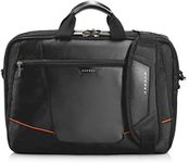 EVERKI Flight Business 15.6-Inch or 16-Inch Laptop Briefcase Bag, Travel Friendly, Men or Women, Organized, Black (EKP419)