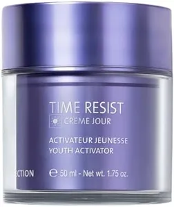 Yon-Ka Time Resist Jour (50ml) Anti-Aging Day Cream with Youth Activating Complex and Hyaluronic Acid, Firming Anti-Wrinkle Moisturizer for Face and Neck, Paraben-Free