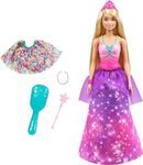 Mattel - Barbie Dreamtopia 2-in-1 Princess to Mermaid Fashion Doll