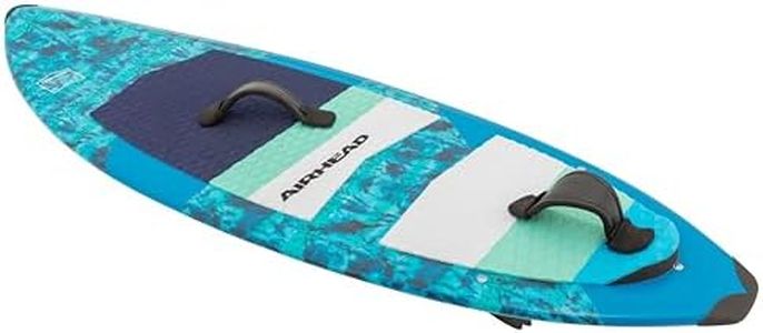 Airhead Spectrum Wakesurf Board Great for Beginners with 2 Adjustable Foot Straps