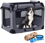 Petprsco Portable Dog Crate - 32"x2