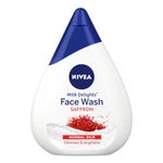 NIVEA Milk Delights Face Wash Precious Saffron For Normal Skin Skin 50ml, 50 ml