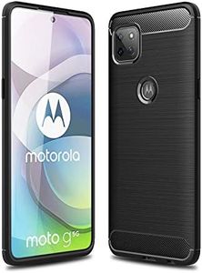 TingYR Cover per Motorola Moto G 5G, Ultra Sottile di Gomma, Ottima Cover Antiurto TPU Flessibile, Custodia Case per Motorola Moto G 5G Smartphone.(Nero)