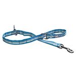 Kurgo RSG Dog Stub Leash, Dog Walking Lead, Adjustable, MOLLE Compatible, Coastal Blue