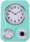 Lily's Home Retro Kitchen Wall Cloc