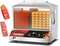 WantJoin Hot Dog Steamer Machine, 3