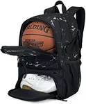 GRANDUP Basketball Backpack with Ba