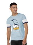 The Souled Store Peanuts: Sleepy Snoopy s s Graphic Printed Cotton T-Shirt Grey T Shirt for Men Round Neck Half Sleeve Printed Breathable Cotton Stylish Dry Fit